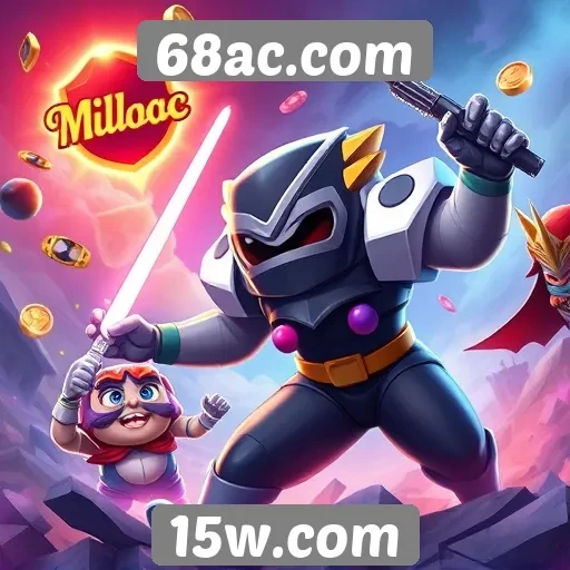 Detalhes sobre os jogos oferecidos no site 68ac.com